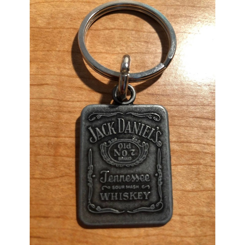 Jack Daniels Keychain (Metal)